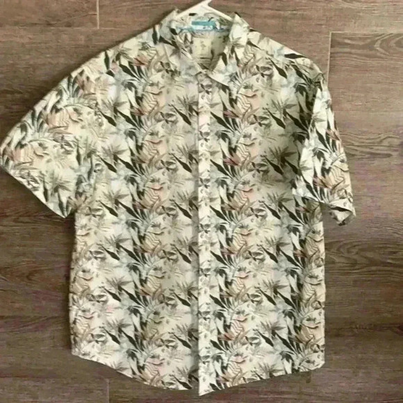 Denim & Flower shirt EUC - Picture 1 of 5